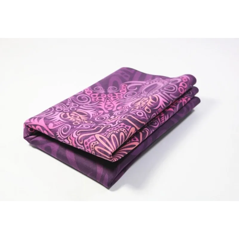 Printed Non-slip Yoga Mat Natural Rubber 1.5mm Foldable Good Grip Exercise Mat for Fitness Pilates Gymnastic Travel Mat exercise