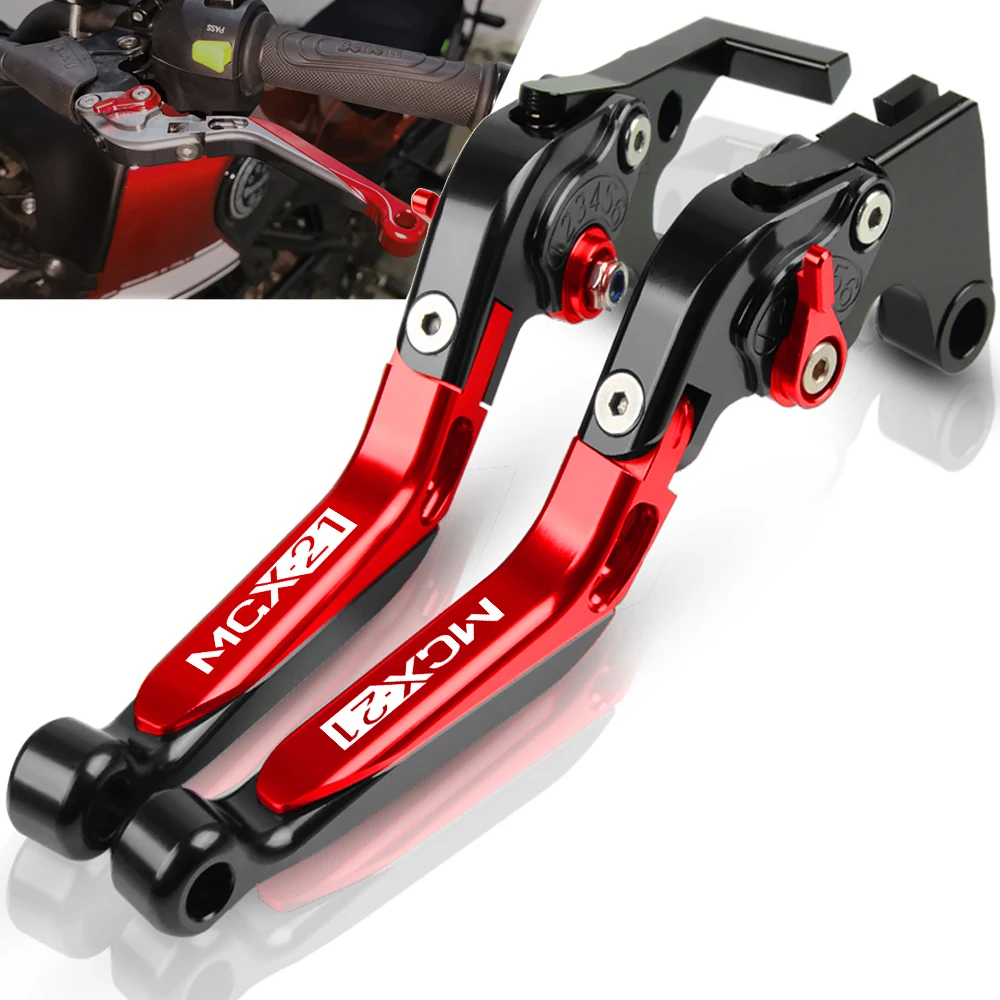 Per Moto Guzzi Mgx21 2016 Accessori Moto Freno A Mano Pieghevole Allungabile Moto Leve Freno Frizione Regolabili Mgx 21