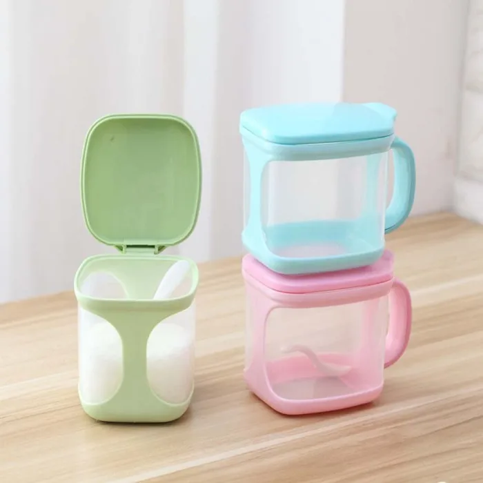 Seasoning Box Storage Containers Condiment Plastic Spice Jars Dispenser For Salt Sugar Cruet