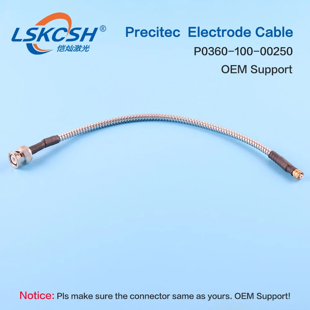 

LSKCSH laser cable/Electrode Cable/Transformer wire P0360-100-00250 For Co2/Fiber Precitec/Han's/IPG Laser cutting machines