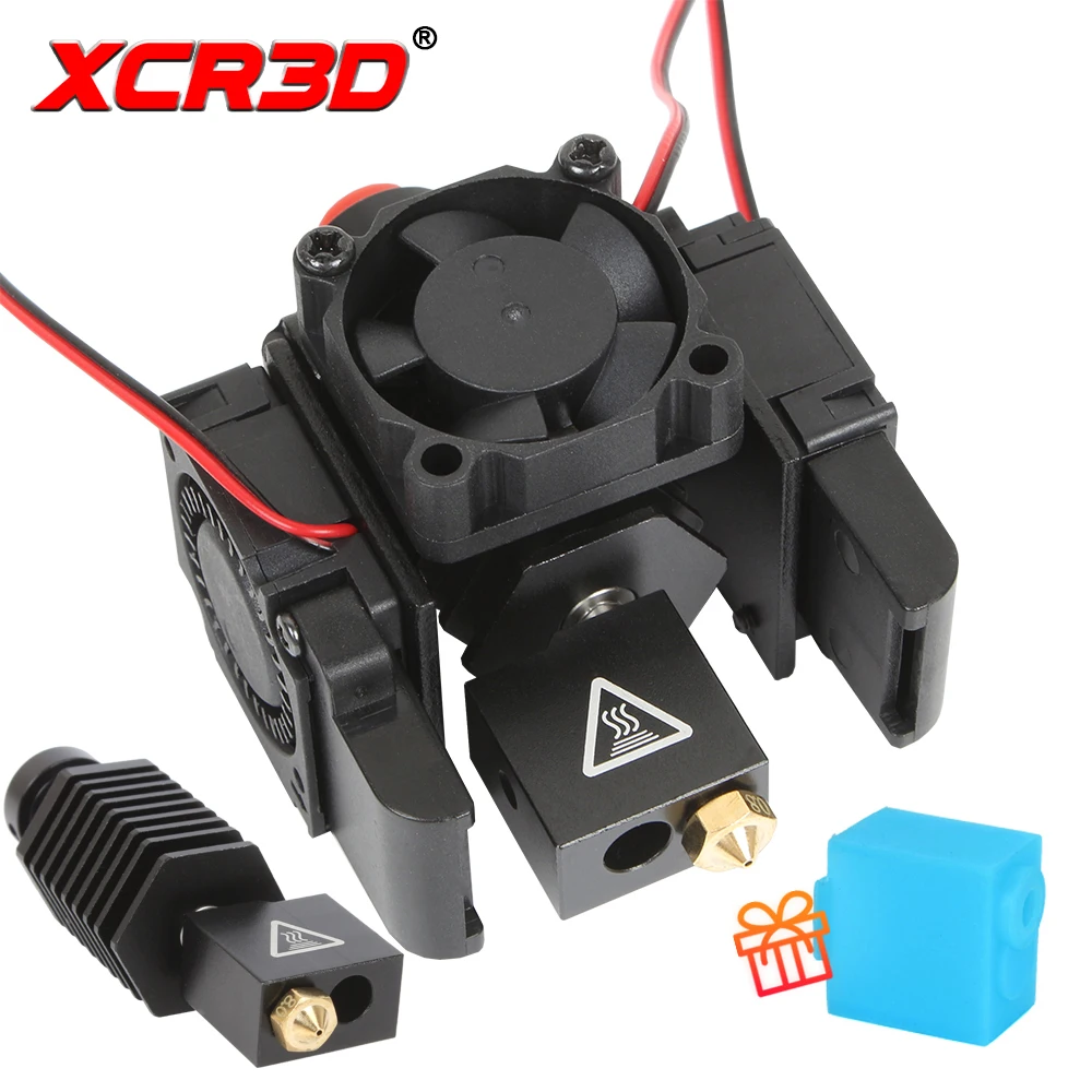 Запчасти для 3D-принтера XCR комплект BP6 Hotend экструдер боудена Уэйда E3D V6 Volcano Direct