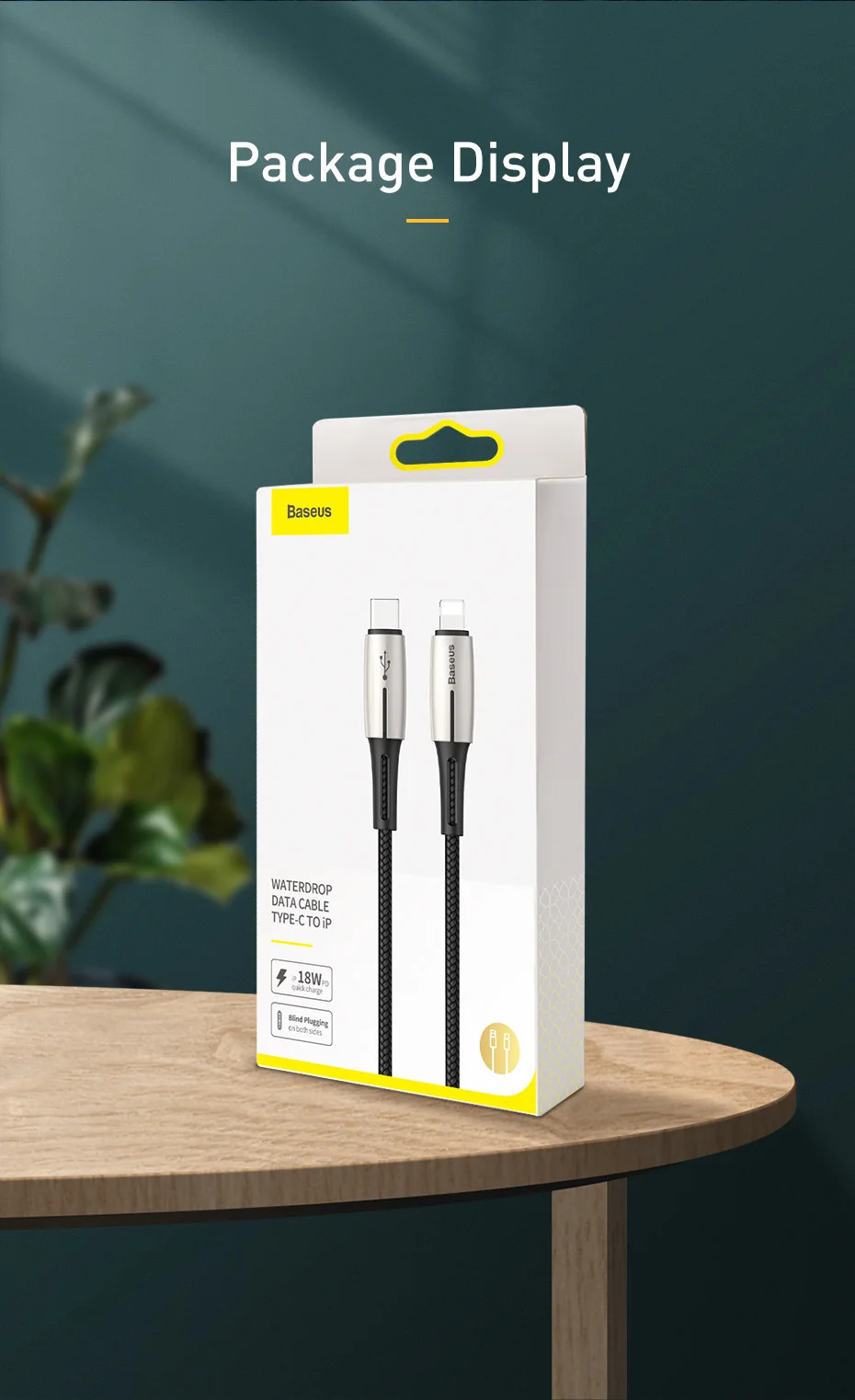 Baseus 18 Вт PD usb type C для Lightning Кабель для iPhone 11 Pro Max XS XR X 8 Plus Быстрая зарядка зарядное устройство данных USB кабель Шнур