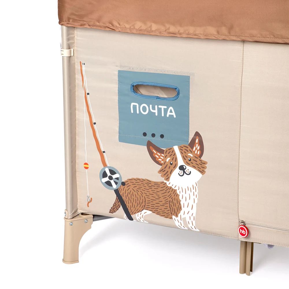 Манеж Happy Baby "ALEX HOME" с лампой