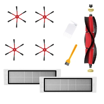

New Mi Roborock Vacuum Cleaner Parts of 4 Side Brush 1 Roller Brush 2 x Filters for Mi Roborock Vacuum Cleaner Accessories
