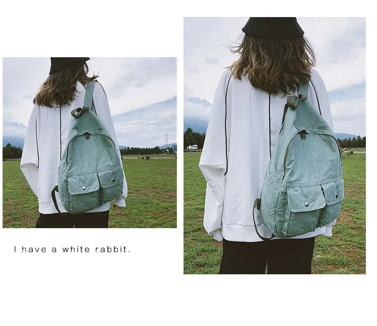 Многофункциональный женский рюкзак Модная молодежная Холщовая Сумка на плечо рюкзак для ноутбука школьные сумки для подростков девочек мальчиков дорожная сумка
