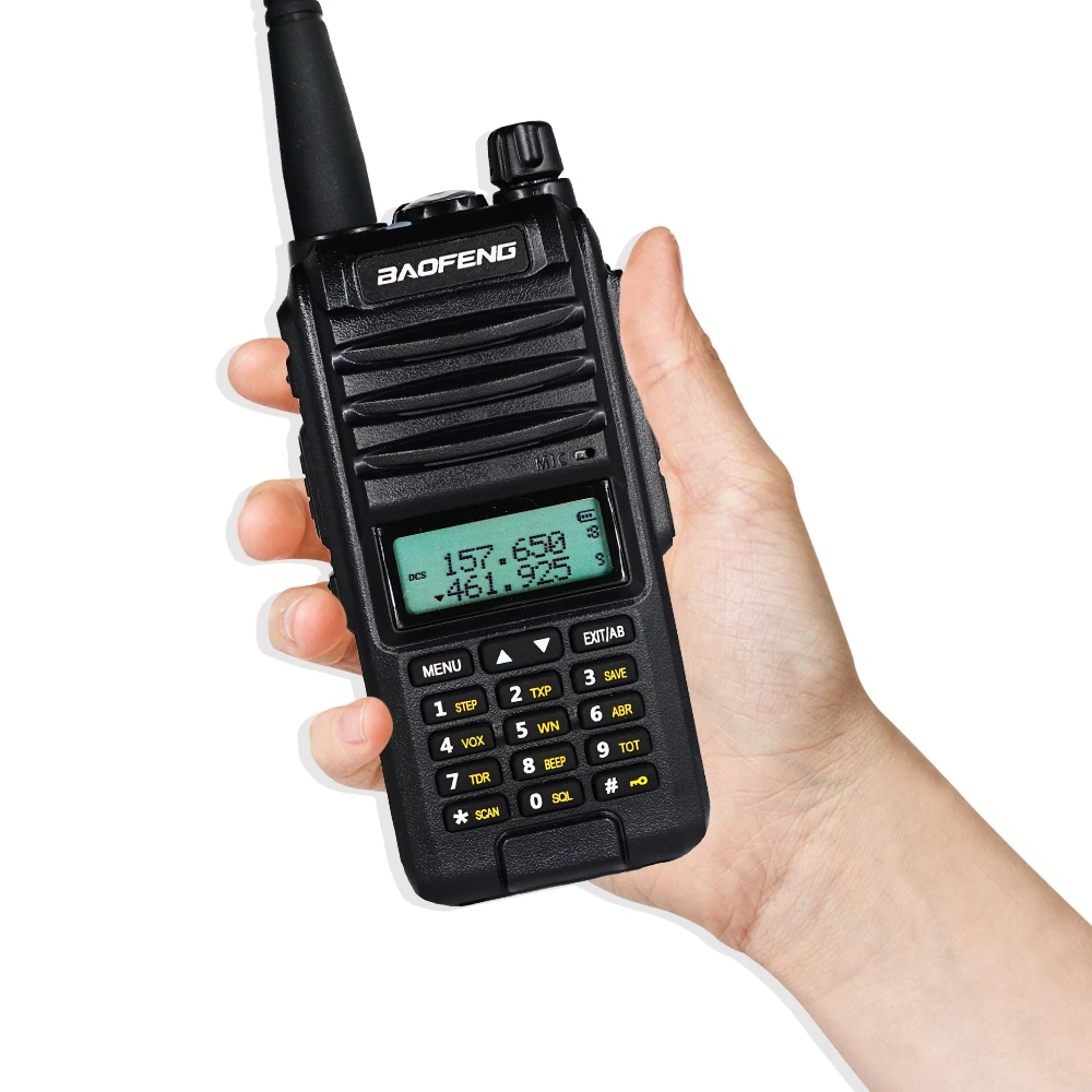 2020 BaoFeng A58S трехдиапазонный 8 Вт рация 3800 мАч портативный CB Ham радио 10 км fm
