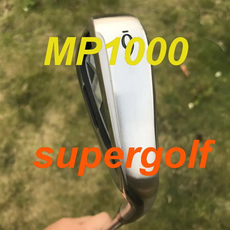 Новые утюги для гольфа MP1000 набор кованых утюгов (4 5 6 7 8 9 P A S) с проектом X6.0 стальной