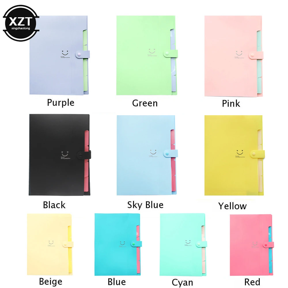 Anti-dust A4 File Document Paper Organizer Waterproof Bag Pouch Folder Holder Expanding Wallet Student Office School Accessaries