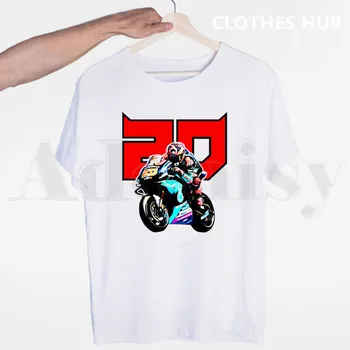 

FABIO QUARTARARO LOGO French Movistar Hip Hop Men T Shirt O-neck Casual Summer T-shirt Man Woman Tees Tops