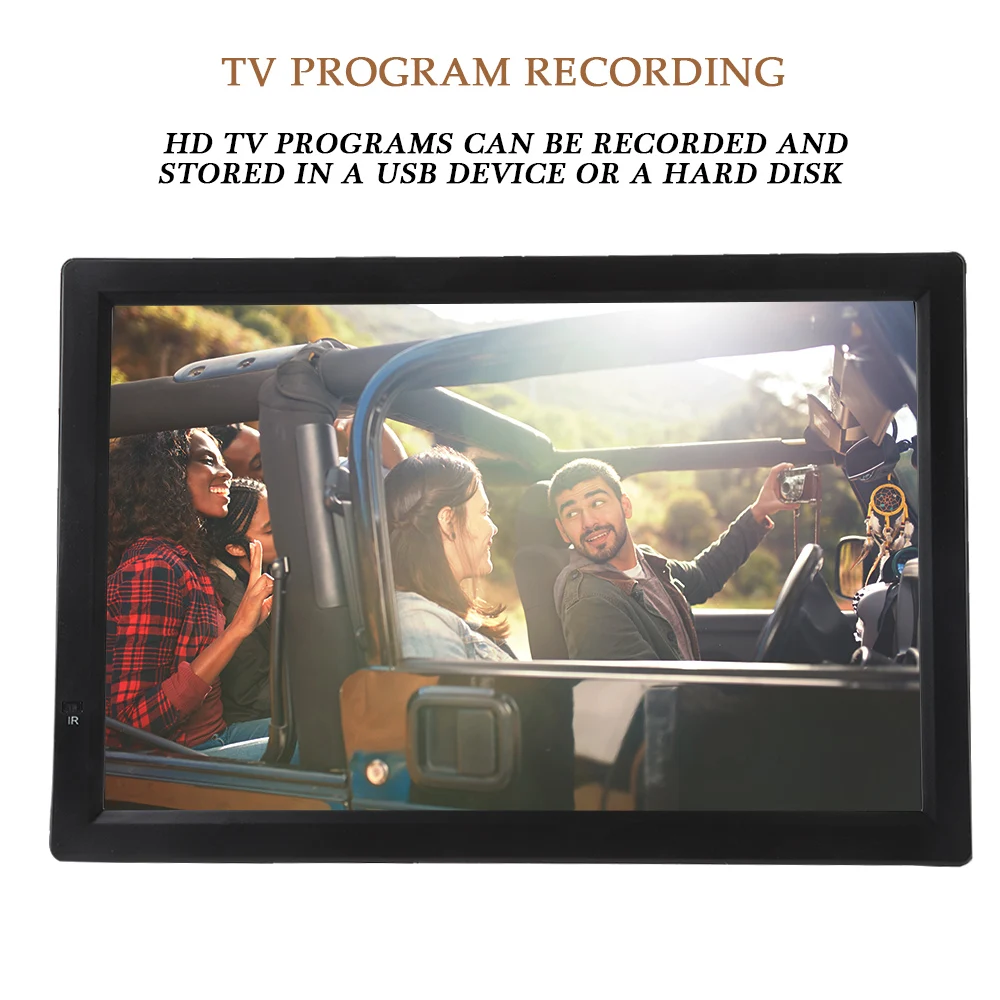 LEADSTAR14in Portable Digital TV ATV/UHF/VHF High Sensitivity Tuner TV Program Recording 1080P Portable