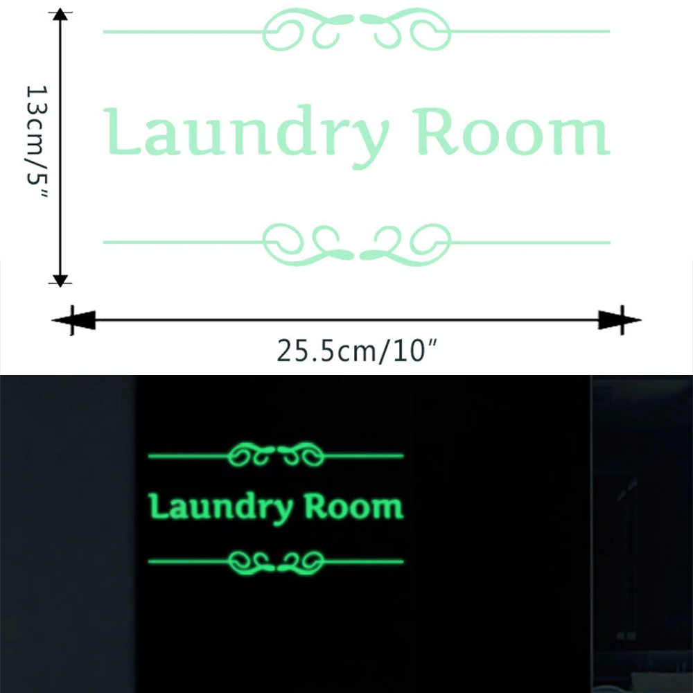 3D наклейка на дверь, обои для ванной комнаты, декор для туалетной двери, Виниловая наклейка, винтажное украшение, цитата для украшения двери, наклейка - Цвет: light Laundry room