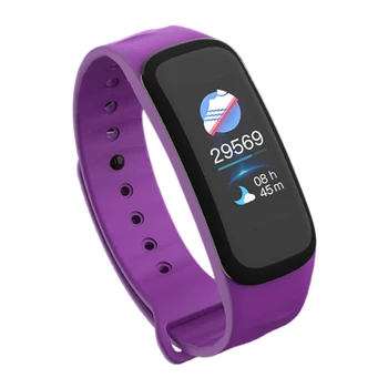 

0.96 Inch Smart Bracelet Fitness Tracker Waterproof Bluetooth Multifunction Heart Rate Monitor Smart Blood Pressure Bracelet