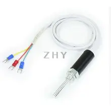 PT100 Тип 250 градусов по Цельсию регулятор температуры с термопарным сенсорный щуп 1 м 3.3Ft