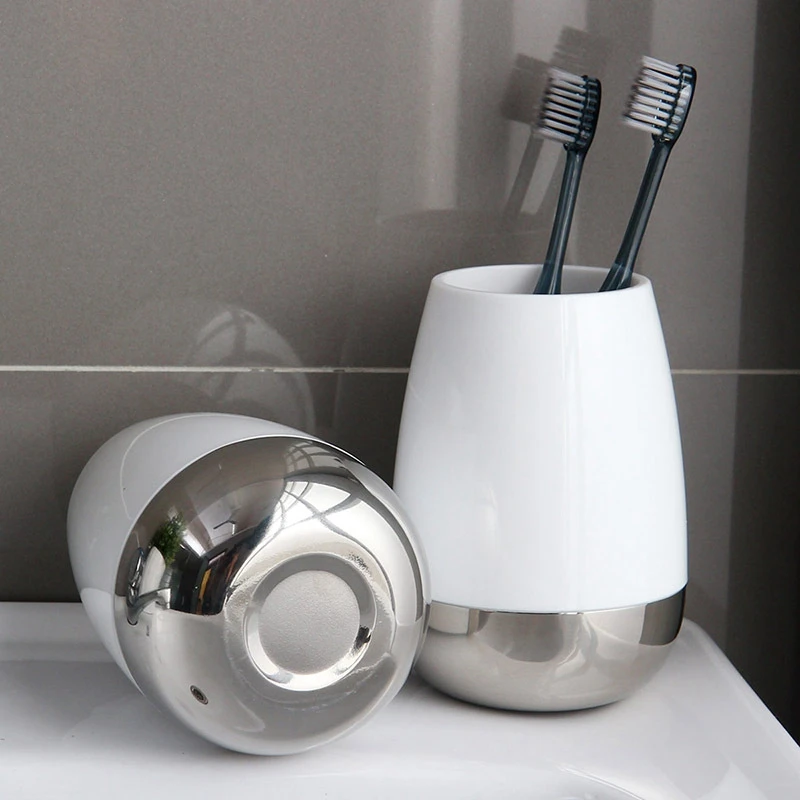 2 шт зубная кружка аксессуары для ванной комнаты Набор чашка держатель для зубной щетки Нормальная температура воды чашки