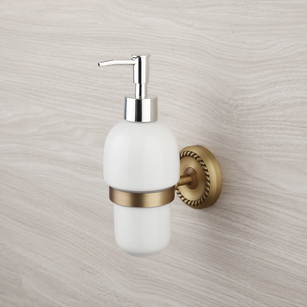 ZAPPO Bathroom Foam Soap Dispenser Hand Sanitizer Holder Wall Mount Soap Shampoo Head Shower Liquid Dispenser For Bathroom