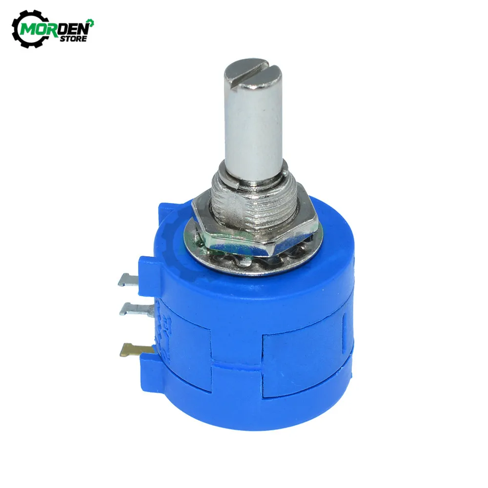 rotary potentiometer 3590S-2-103L 3590S 10K Ohm Precision Multiturn Potentiometer 10 Ring Adjustable Resistor 10 Turns