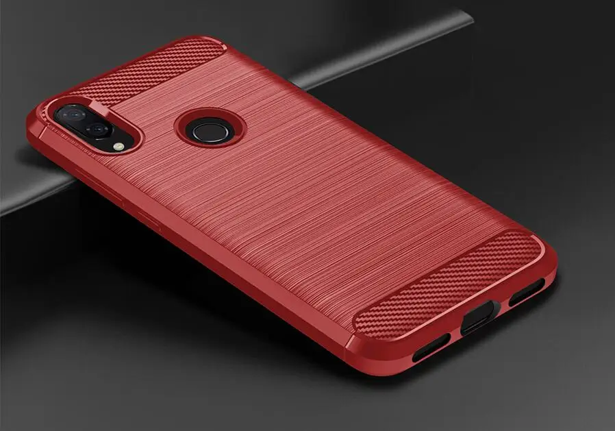 Чехлы для Xiaomi mi A3 и Red mi 7 Pro и Red mi 7A/Red mi Note 8 Pro+ мягкий гелевый Чехол для телефона из ТПУ и силиконового волокна из закаленного стекла