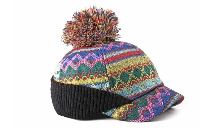 Женские вязаные береты с помпоном Chapeau Femme Hiver британская шляпка бейсболка с ушками Россия шапки бере берет