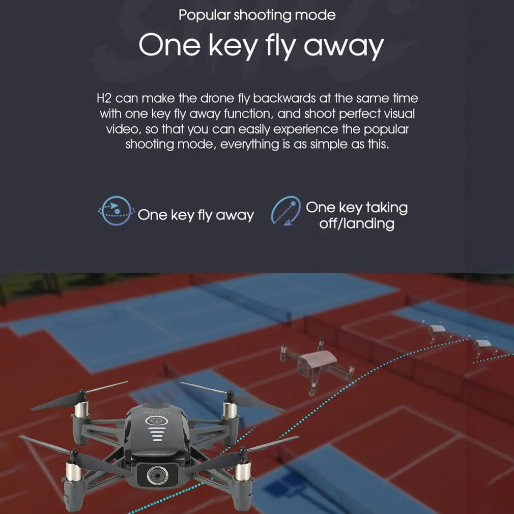 SHRC H2 wifi 2K FPV Радиоуправляемый Дрон оптическое позиционирование потока Смарт следование RTF Квадрокоптер Радиоуправляемый пульт дистанционного управления Вертолет игрушка