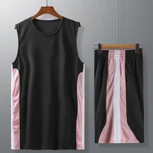 Мужские Молодежные баскетбольные майки, форма, спортивная одежда, пустые спортивные костюмы для колледжа, дышащие мужские wo мужские баскетбольные тренировочные костюмы