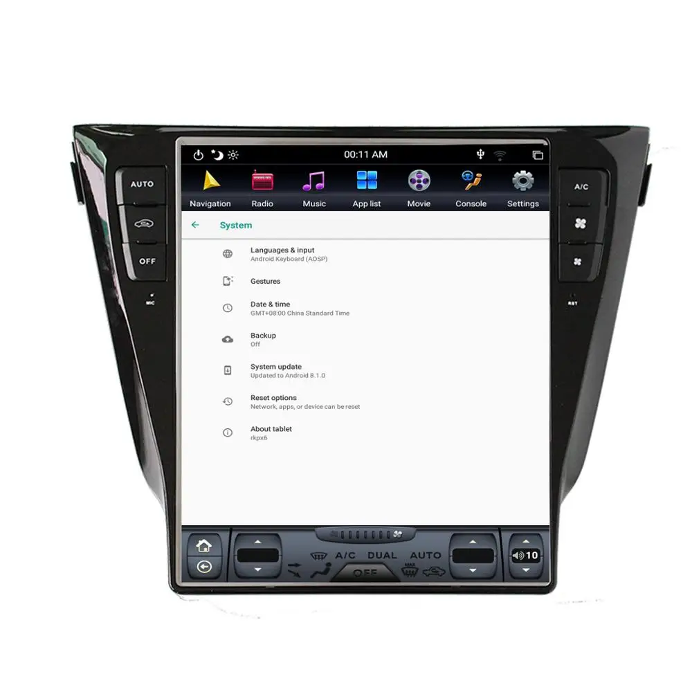 Android 9,0 Tesla стиль автомобиля без dvd-плеер навигация для NISSAN Qashqai 2013- аудио плеер 12,1 дюймов