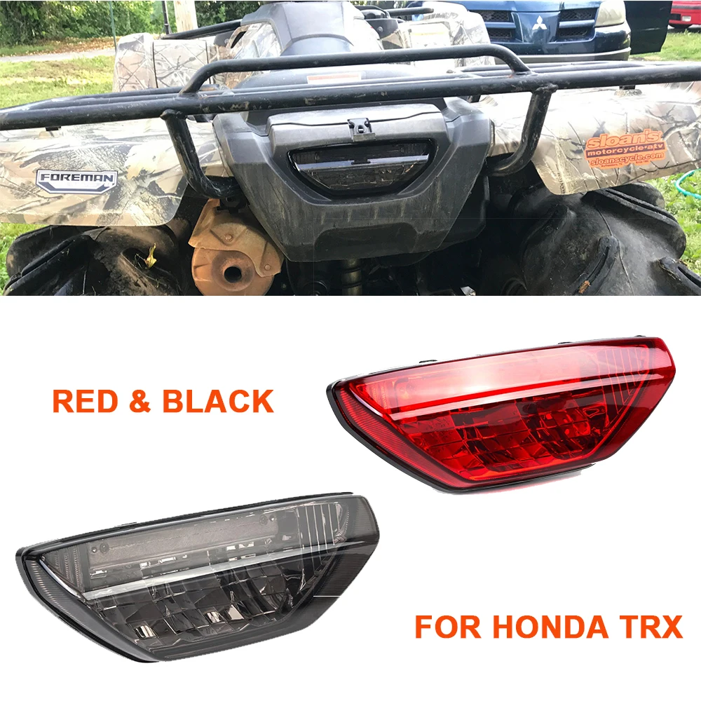 Atv Tail Light Taillight Lamp For Honda Trx 250 300 400 500 700 Rancher