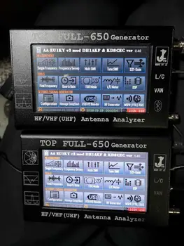 

HF/VHF/UHF 4.3" Touch LCD 0.1-1300MHz 1.3GHz ANT SWR Vector Antenna Analyzer Meter + 3000mAh Rechargeable battery