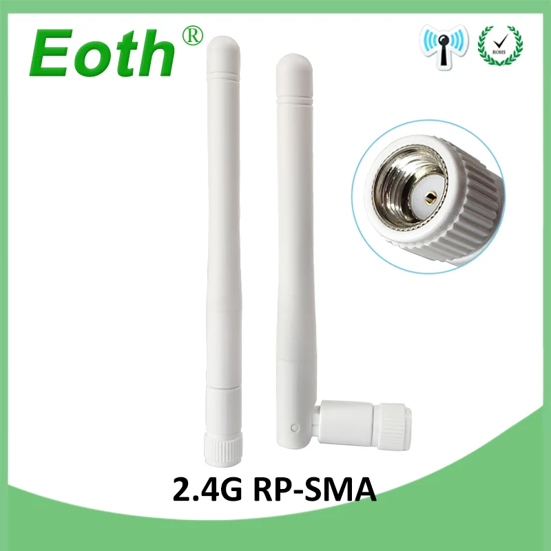 20шт 2,4 ГГц антенна 3dbi RP-SMA wifi антенна 2,4 ГГц антенный разъем SMA wi fi антенна wi-fi антенны для маршрутизатора
