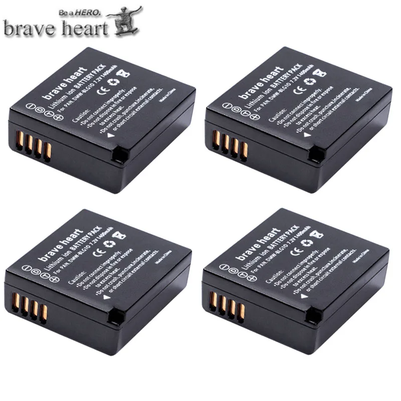 DMW-BLG10 ДМВ BLG10 BLE9E BLE9 DMW-BLE9 BPDC15 Батарея для цифрового фотоаппарата Panasonic LUMIX GF5 GF6 GX7 LX100 GX80 GX85 Аксессуары для фотоаппаратов - Цвет: 4battery