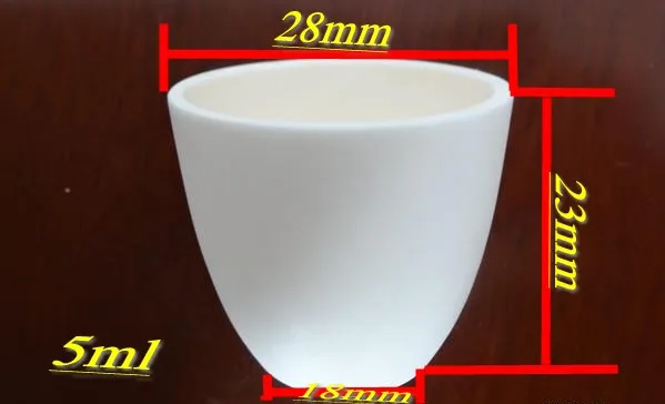 99% корундовый тигель глинозема/Al2O3 керамический тигель/спеченный тигель для плавки, лабораторный анализ