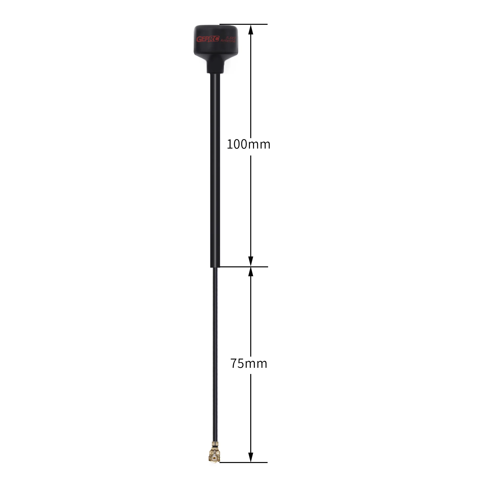 2PCS GEPRC Momoda Long 5.8G 2.5DBi UFL 175mm MMCX 195mm FPV Antenna RHCP LHCP for FPV Racing Freestyle LR4 LR5 LR7 Drones