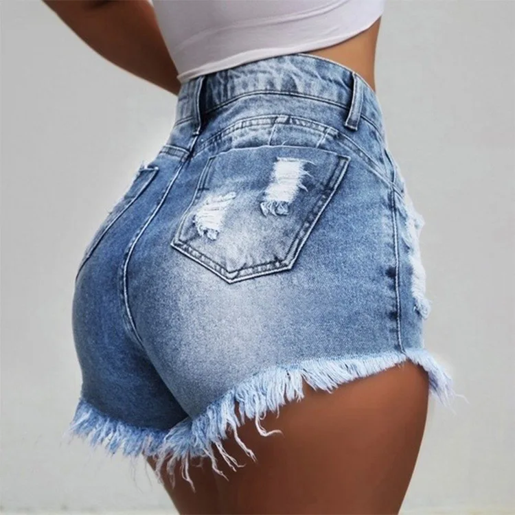 Denim Shorts Image 5