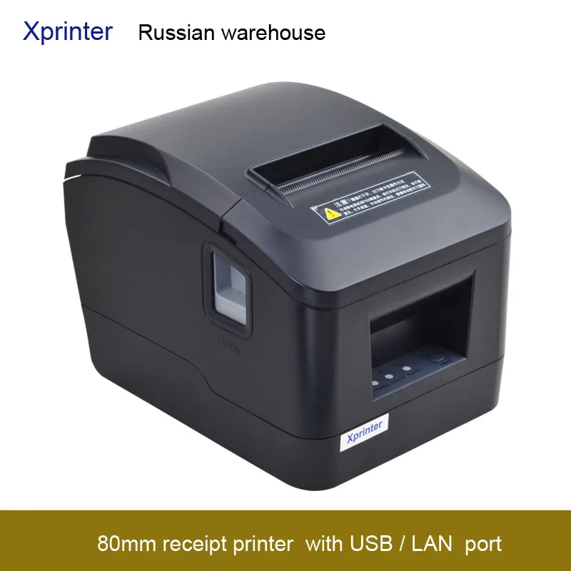 Новое поступление USB / Lan порт 80 мм автоматический резак термопринтер для чеков POS