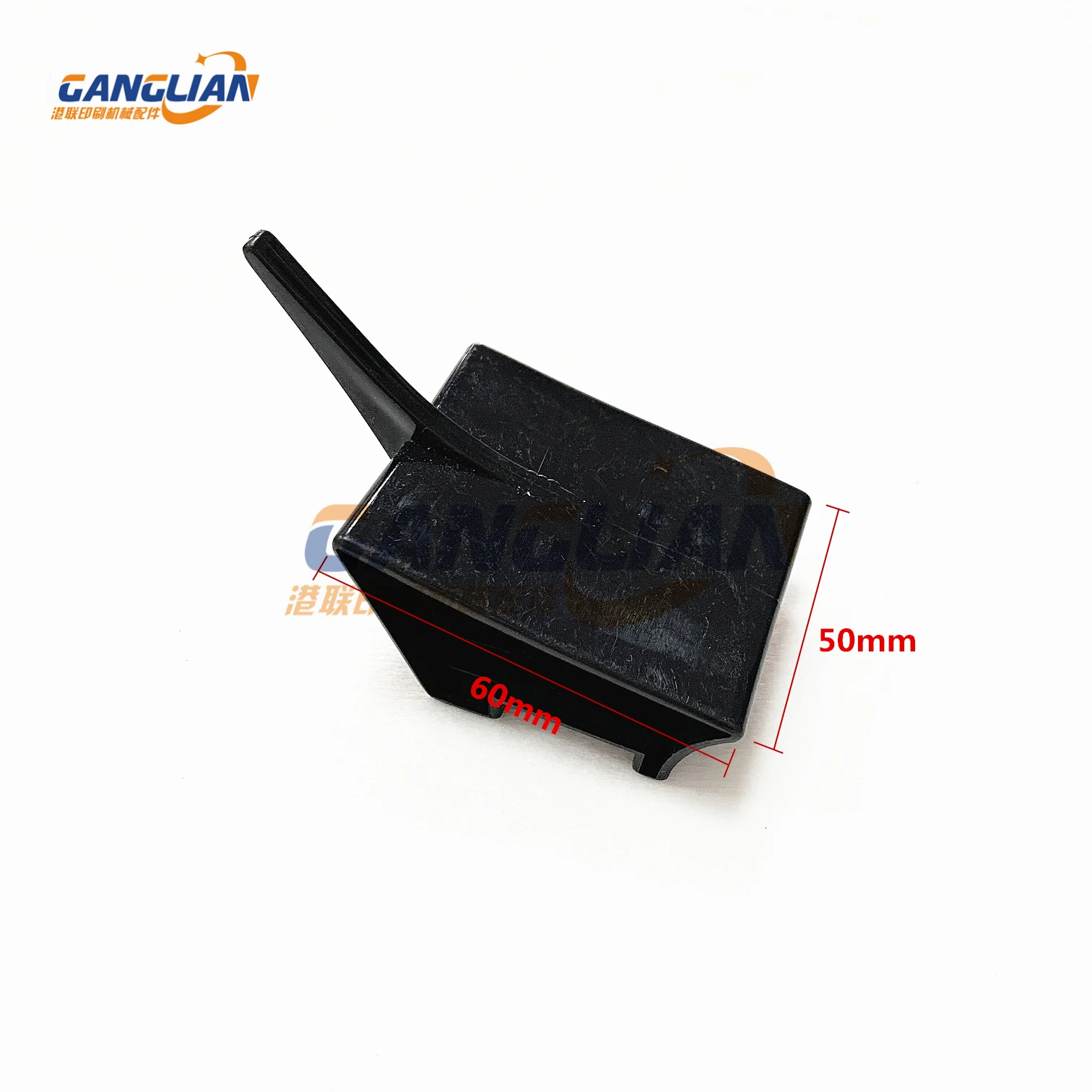 10 Pieces Heidelberg M600 Goss Black Carrier 50X60mm Black Finger WEBGS6 Large Sheet Guide Rotary Printing Machine Spare Parts