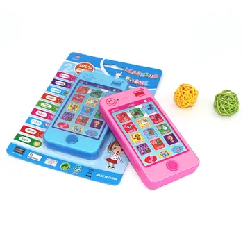 

Children's Russian Toy Phone Early Childhood Mobile Phone Toy Creative Baby Kids Educational Toy Gift