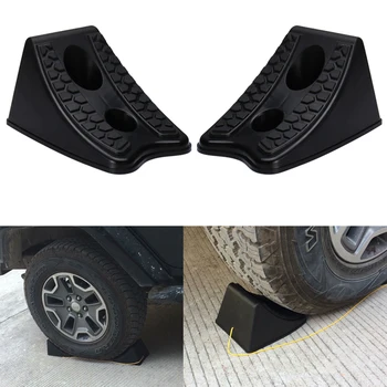 

Off-road Heavy Duty Wheel Chocks 2 pcs For SUV 4X4 ATV Caravan Car Wheel Slip Stopper