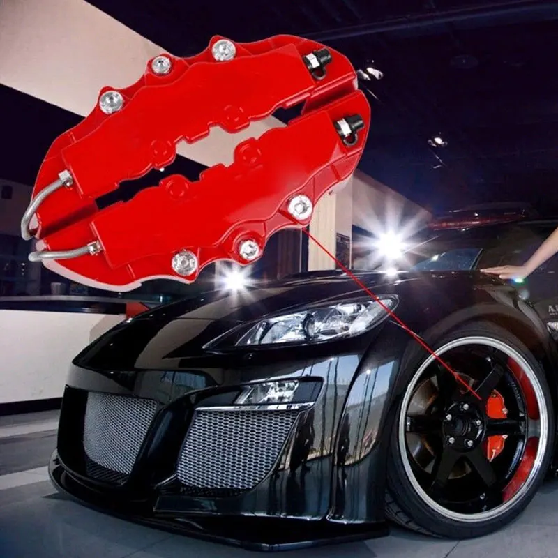 

Brake Caliper Car Wheel Brake Durable BrakeCaliper Dust Resist Replacement 2PCS 3D Universal
