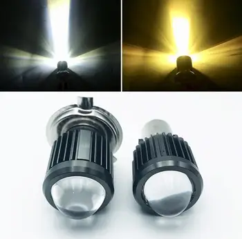 

H4 H6 BA20D moto Led Motorcycle Headlight Bulbs CSP lens Moto 6000LM Hi Lo Lamp Scooter Accessories Fog Lights