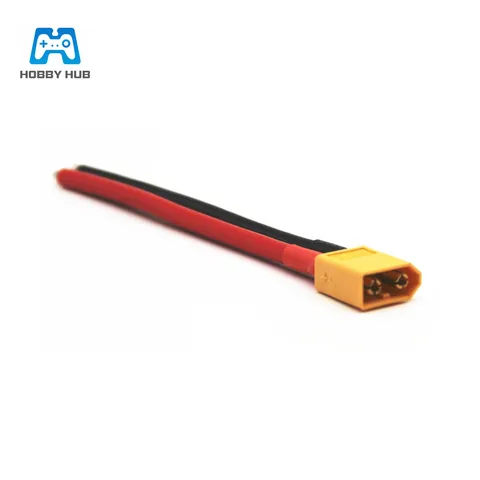 3PCS XT60 Male Connector Connector Plug with Silicon 12 AWG Wire 12AWG Soft Silicone Wire Cable for RC Lipo Battery adapter title=