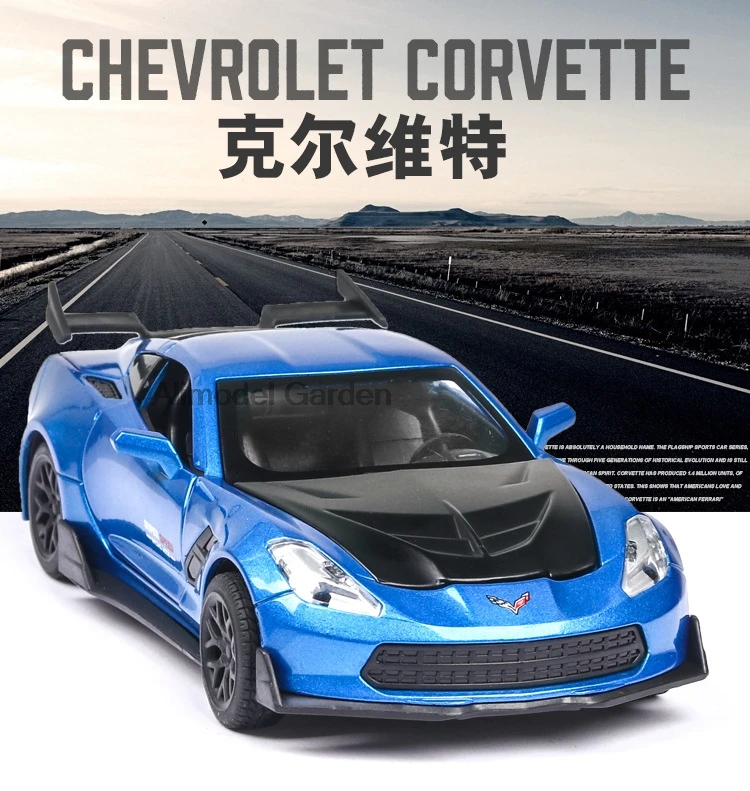 1:32 corvettes игрушечный автомобиль металлическая игрушка Diecasts &amp Toy Автомобили