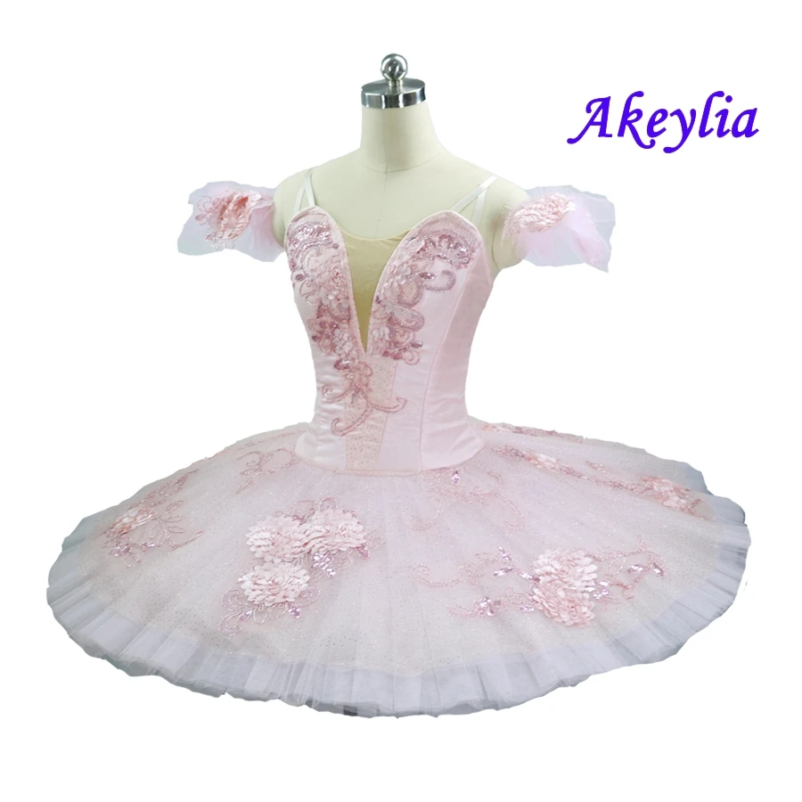 Профессиональная балетная пачка для взрослых, розовая сказочная кукла, классический костюм для девочек, балетные пачки для профессионалов и для детей, соревнования La Sylphide