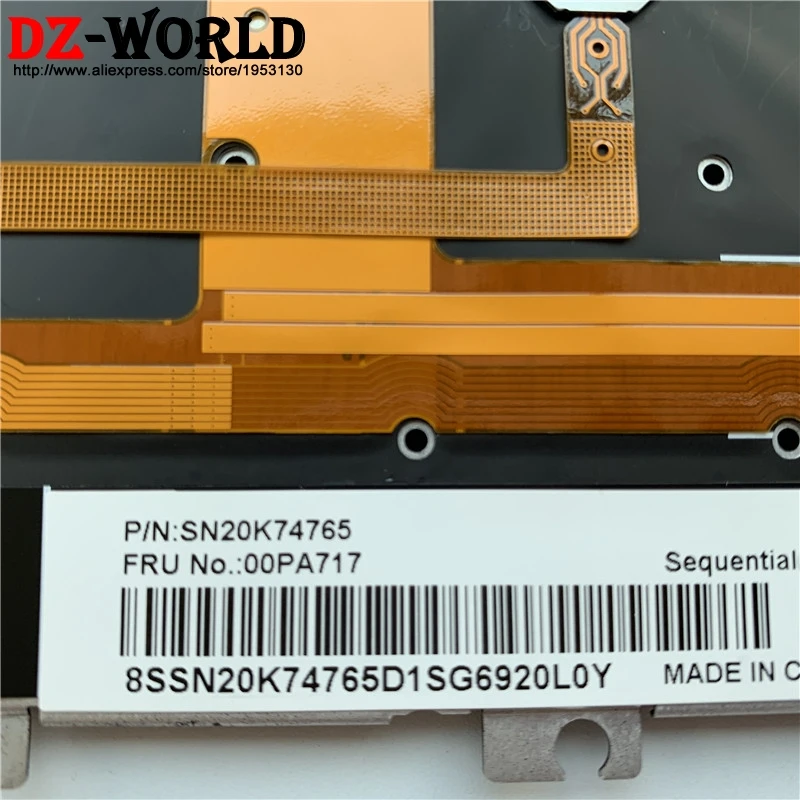 Голландская клавиатура с подсветкой для lenovo Thinkpad X1 Carbon 4th Gen 4 MT: 20FB 20FC подсветка Teclado SN20K74765 00PA717