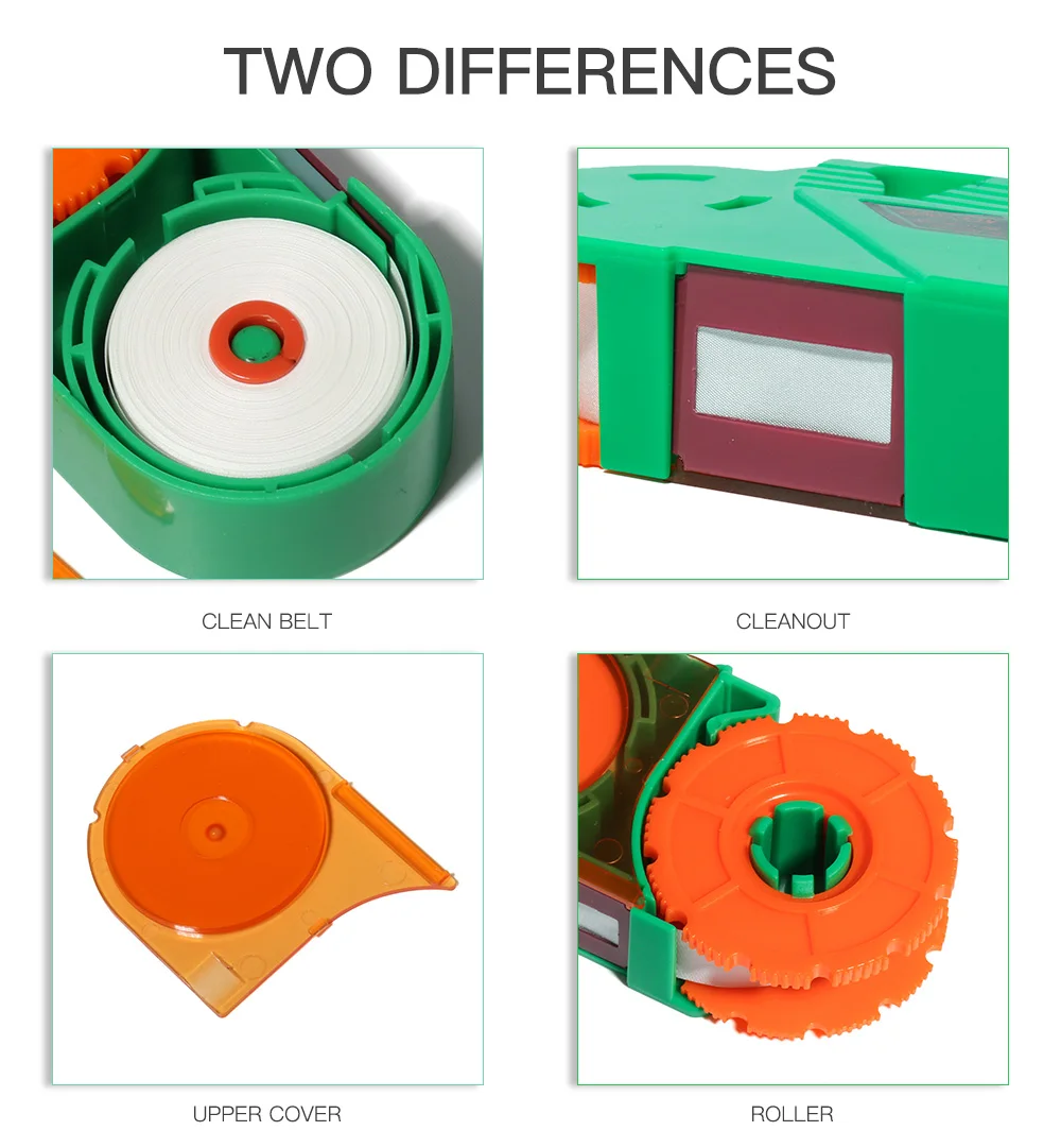 

Free shipping fiber wiping tool, pigtail cleaner, cassette fiber cleaner Fiber end face cleaning box,