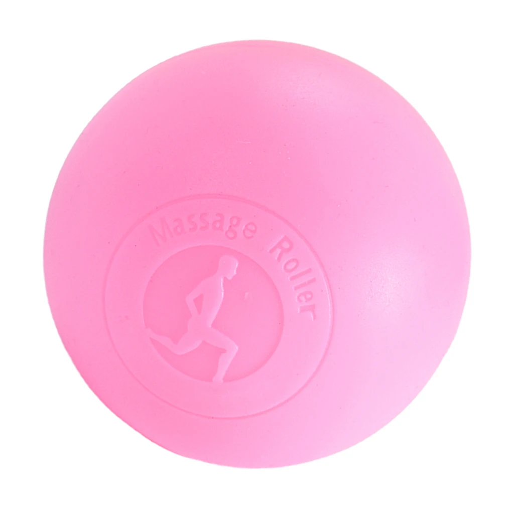 Silicone Yoga Lacrosse Ball Myofascial Deep Tissue Pressure Ease Trigger Point Treatment