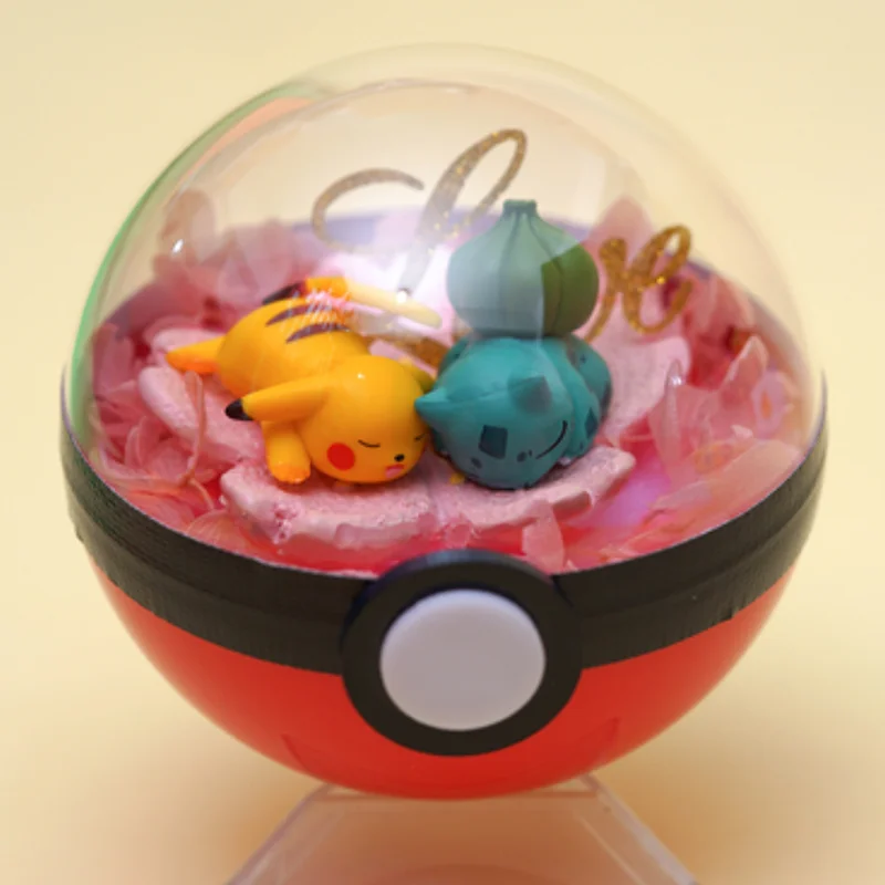 Многоцветный конструктор Покемон Pet pokebolas фигурка Пикачу чармандер, Сквиртл Charizard мяч с монстрами для подарка на день рождения