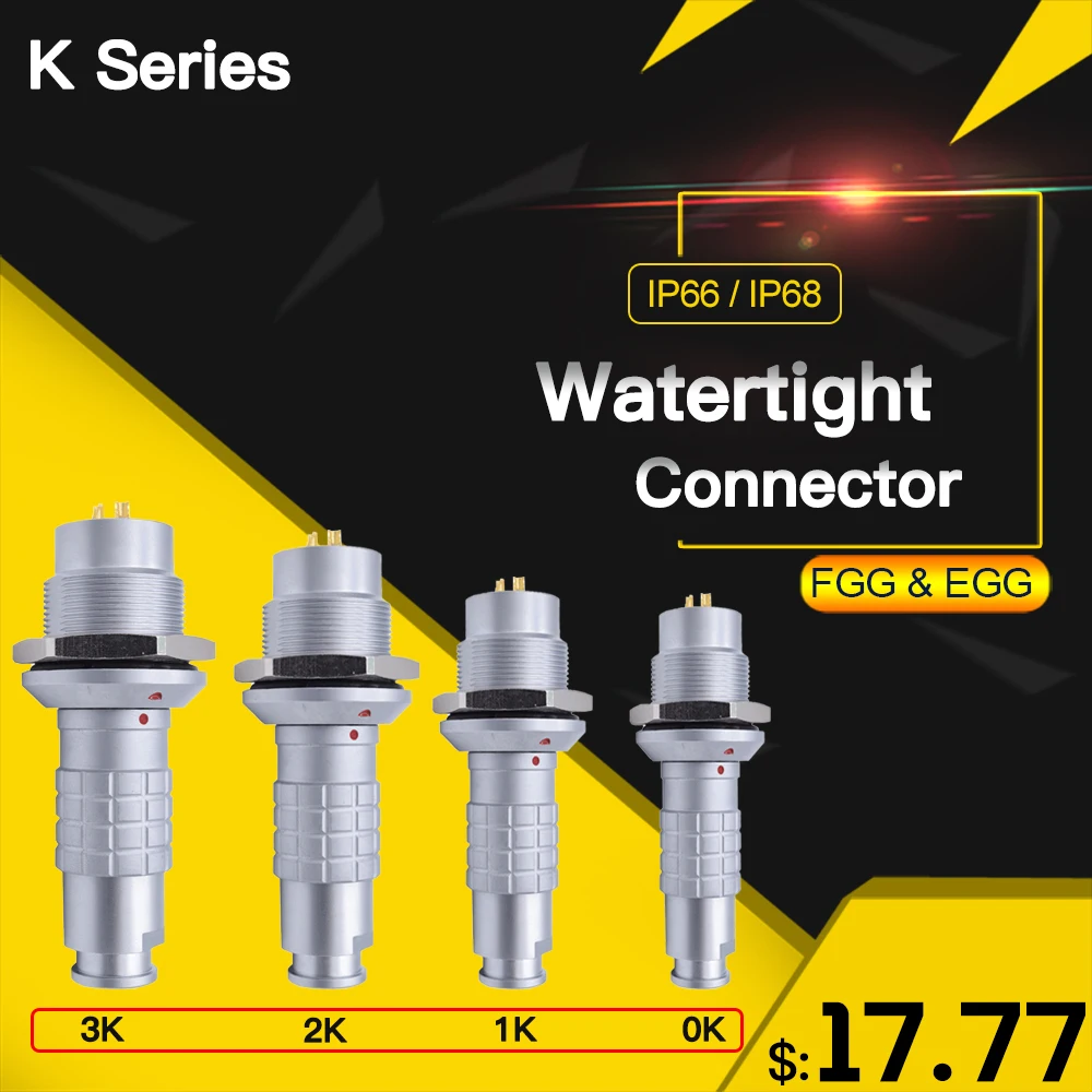 Conector Auto-travamento Push-pull Impermeável Soquete Fixo Ficha Série Lme k Fgg 0k 1k 2k 3k 2k Pinos Pinos Pin 16pin Ip66 68