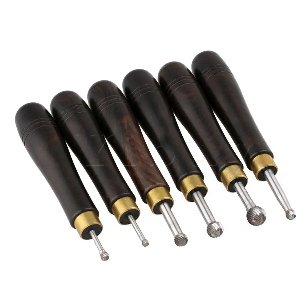 

Yibuy 6PCS Oboe Repair Tools Sound Hole Chamfering Cutter Musical Tool