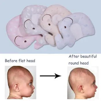

Baby Sleep Pillow Wedge Infant Sleeping Head Support Pillow Anti Flat Head New