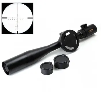 

Tactical SUTTER 6-24X50E-SF Red Illuminated Riflescope Large Hand Wheel With Lock Hunting Shooting Rifle Scope