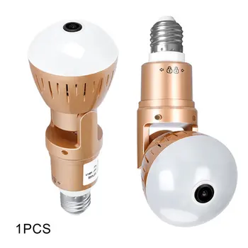 

Panoramic Light Bulb Camera Hd Wireless Network Monitor 360 Degree Night Vision Intelligent Monitoring